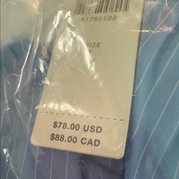 NWT Anthropologie NIA SMITH Bubble Hem Mini Skirt - Sky Blue Size Large - Picture 6 of 6